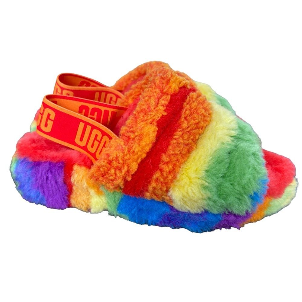 Fluff Yeah Slide Cali Collage Sz 5 NWOB